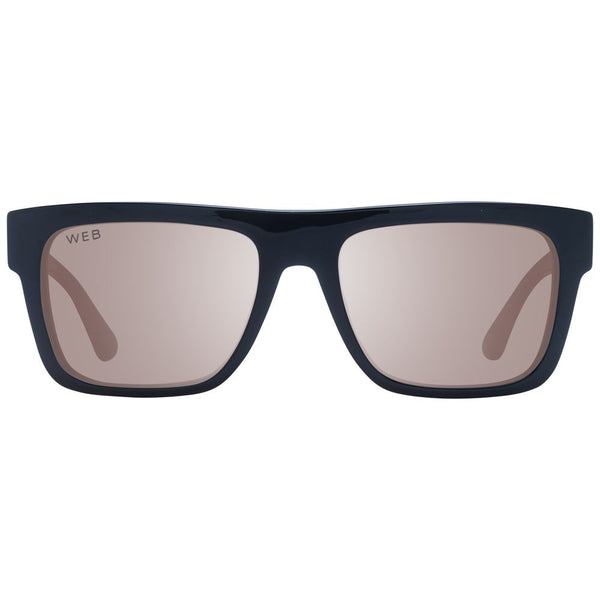 Web Black Men Sunglasses