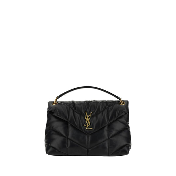 Saint Laurent Leather Logo Outfito.ae