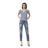 Frankie Morello Leather Denim Outfito.ae