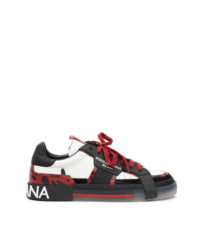 Dolce & Gabbana Leather Logo Outfito.ae