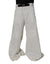 Dolce & Gabbana White Mid Waist Wide Leg Pants
