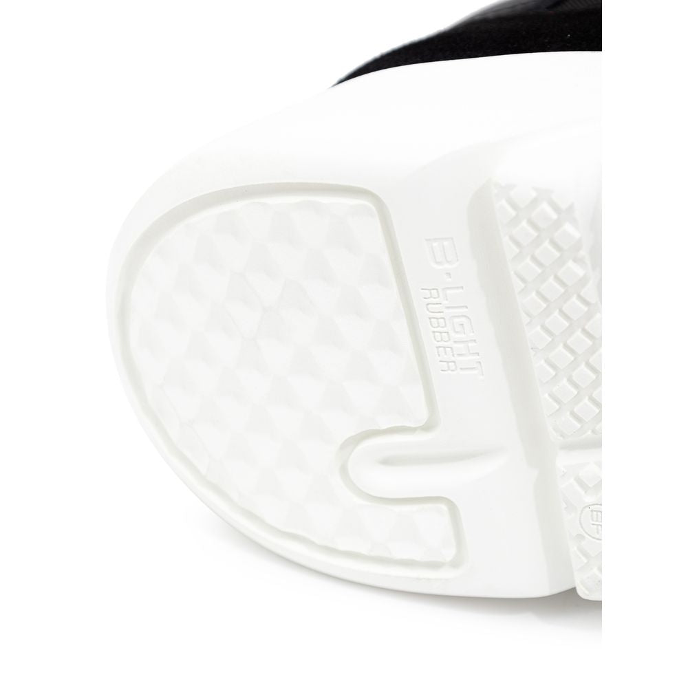 Axel Arigato Black And White Fabric And Leather Athletic Sneakers