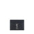 Saint Laurent Black Leather Card Holder
