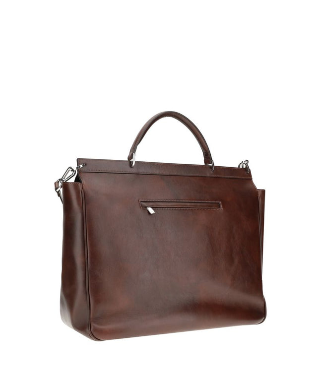 Brunello Cucinelli Leather Travel Bag