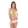 Datch Light Blue Cotton Women Bra