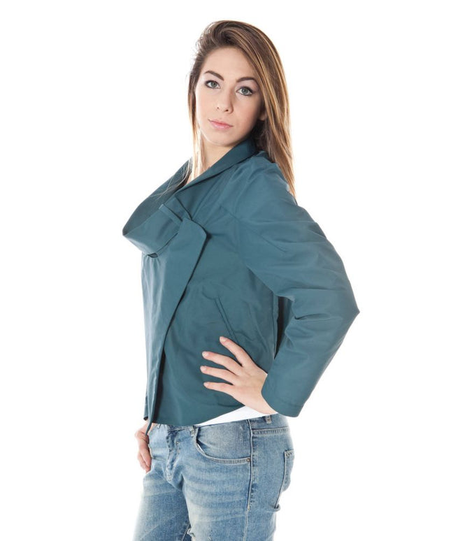 Calvin Klein Green Polyamide Women Jacket