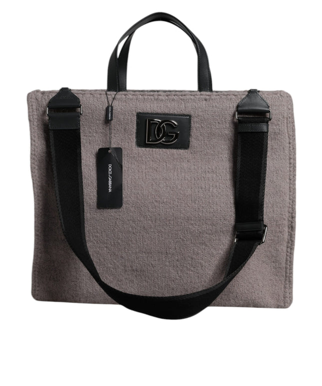 Dolce & Gabbana Leather Wool Outfito.ae