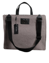 Dolce & Gabbana Leather Wool Outfito.ae