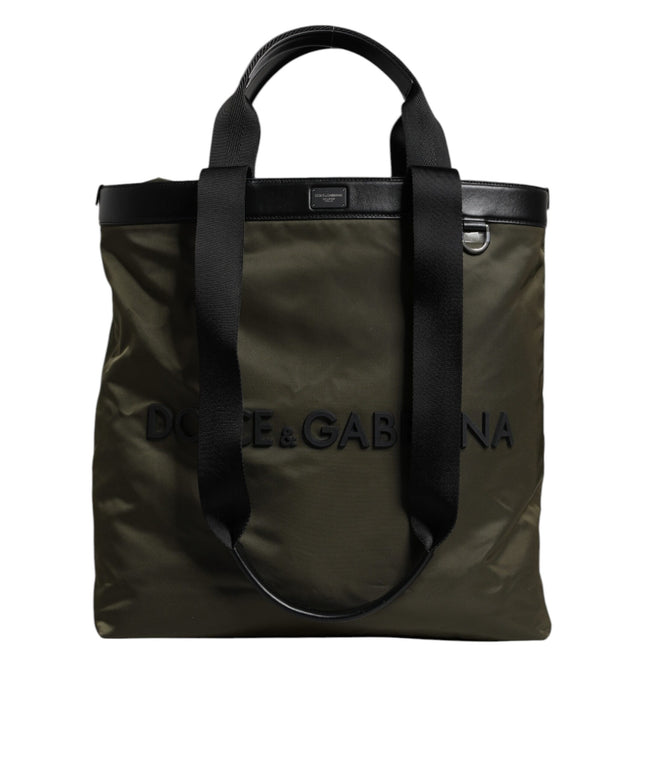 Dolce & Gabbana Leather Logo Outfito.ae