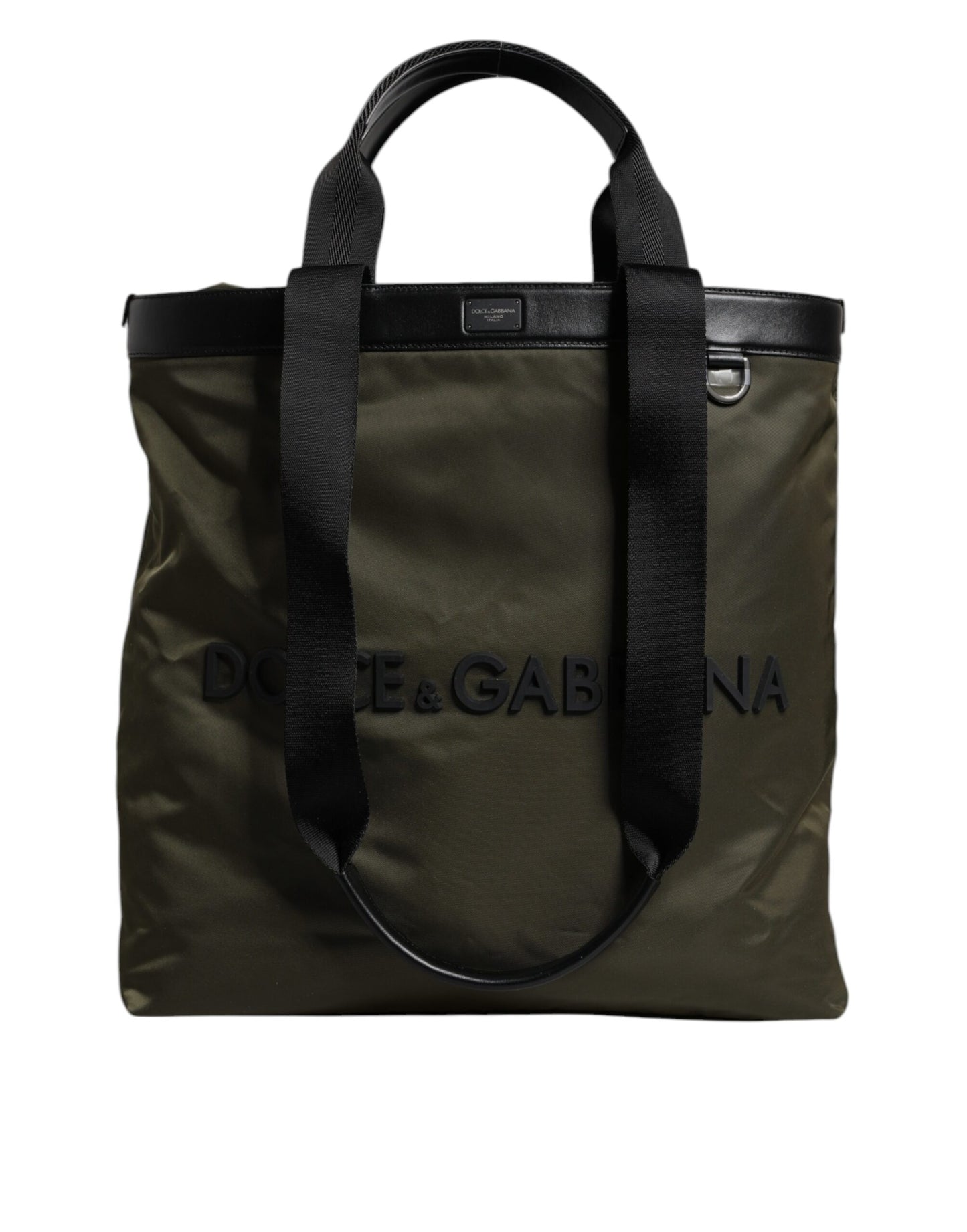 Dolce & Gabbana Leather Logo Outfito.ae