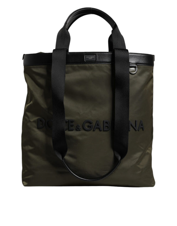 Dolce & Gabbana Leather Logo Outfito.ae