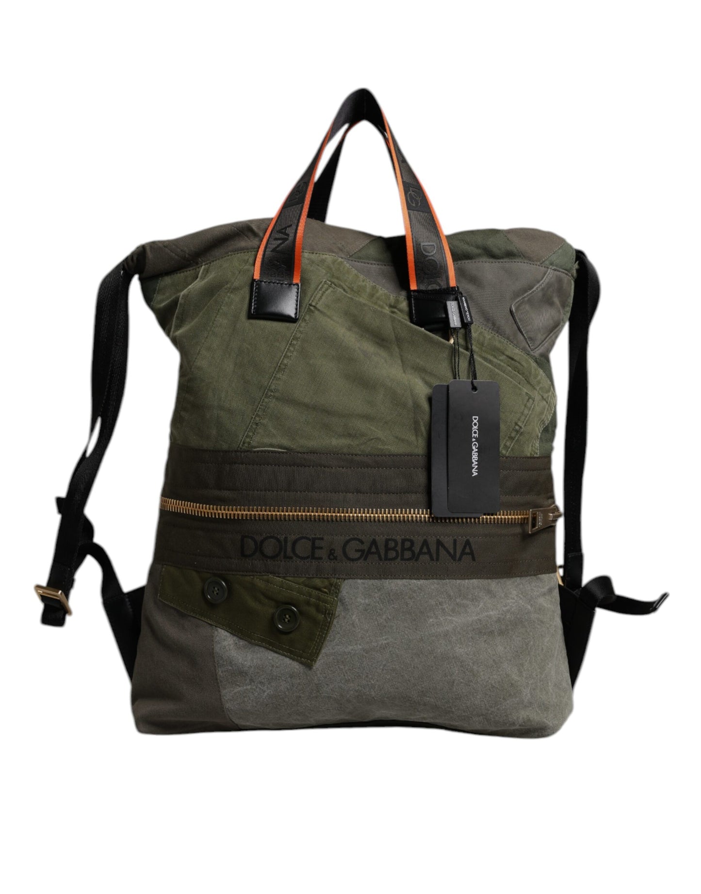 Dolce & Gabbana Leather Cotton Outfito.ae