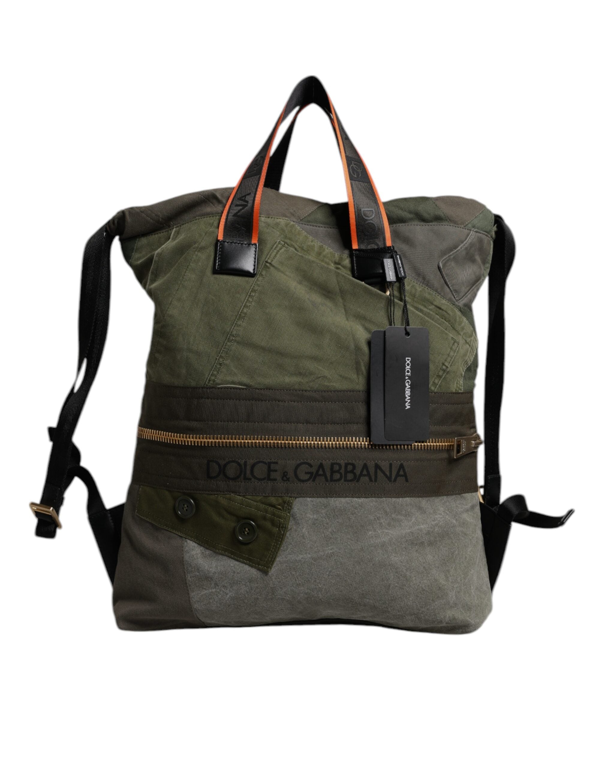 Dolce & Gabbana Leather Cotton Outfito.ae