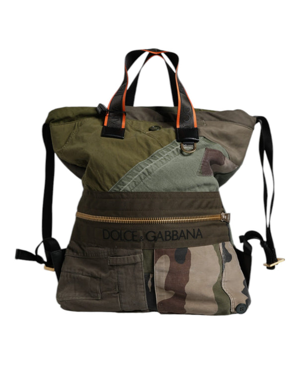 Dolce & Gabbana Leather Cotton Outfito.ae
