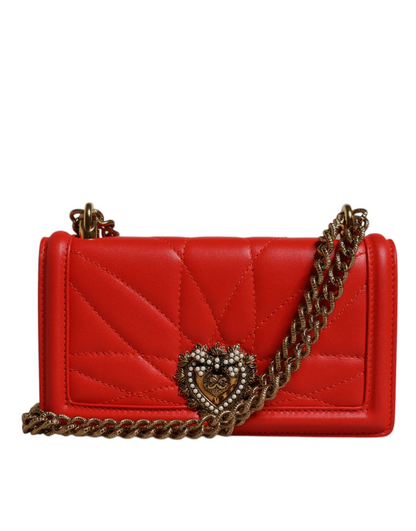 Dolce & Gabbana Leather Logo Outfito.ae