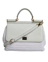 Dolce & Gabbana Leather Logo Outfito.ae