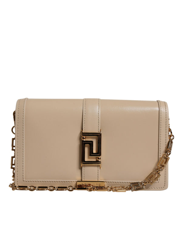 Versace Leather Logo Outfito.ae