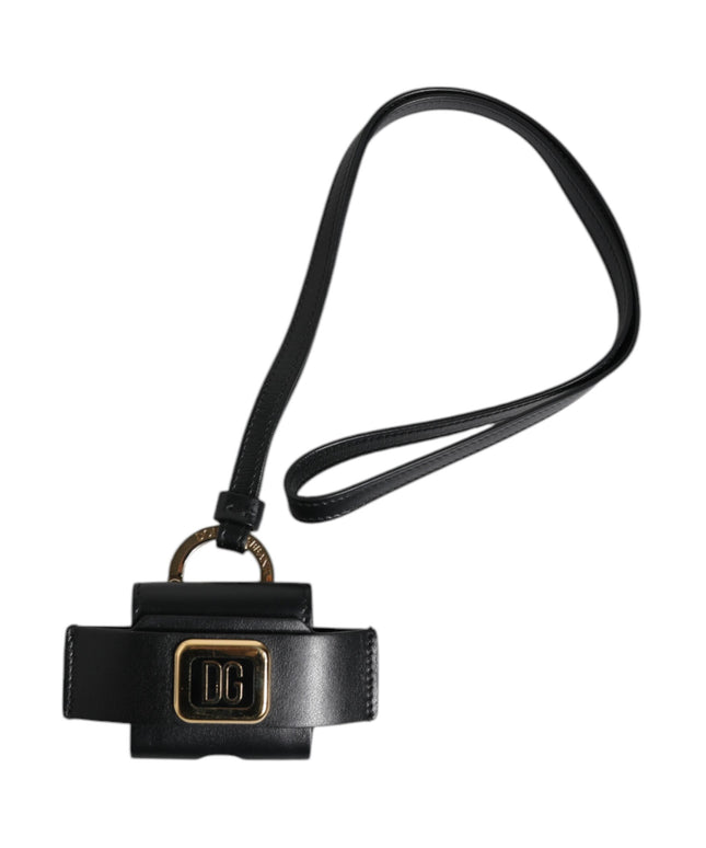 Dolce & Gabbana Leather Logo Outfito.ae