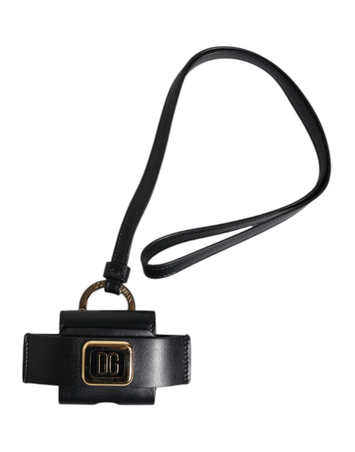 Dolce & Gabbana Leather Logo Outfito.ae