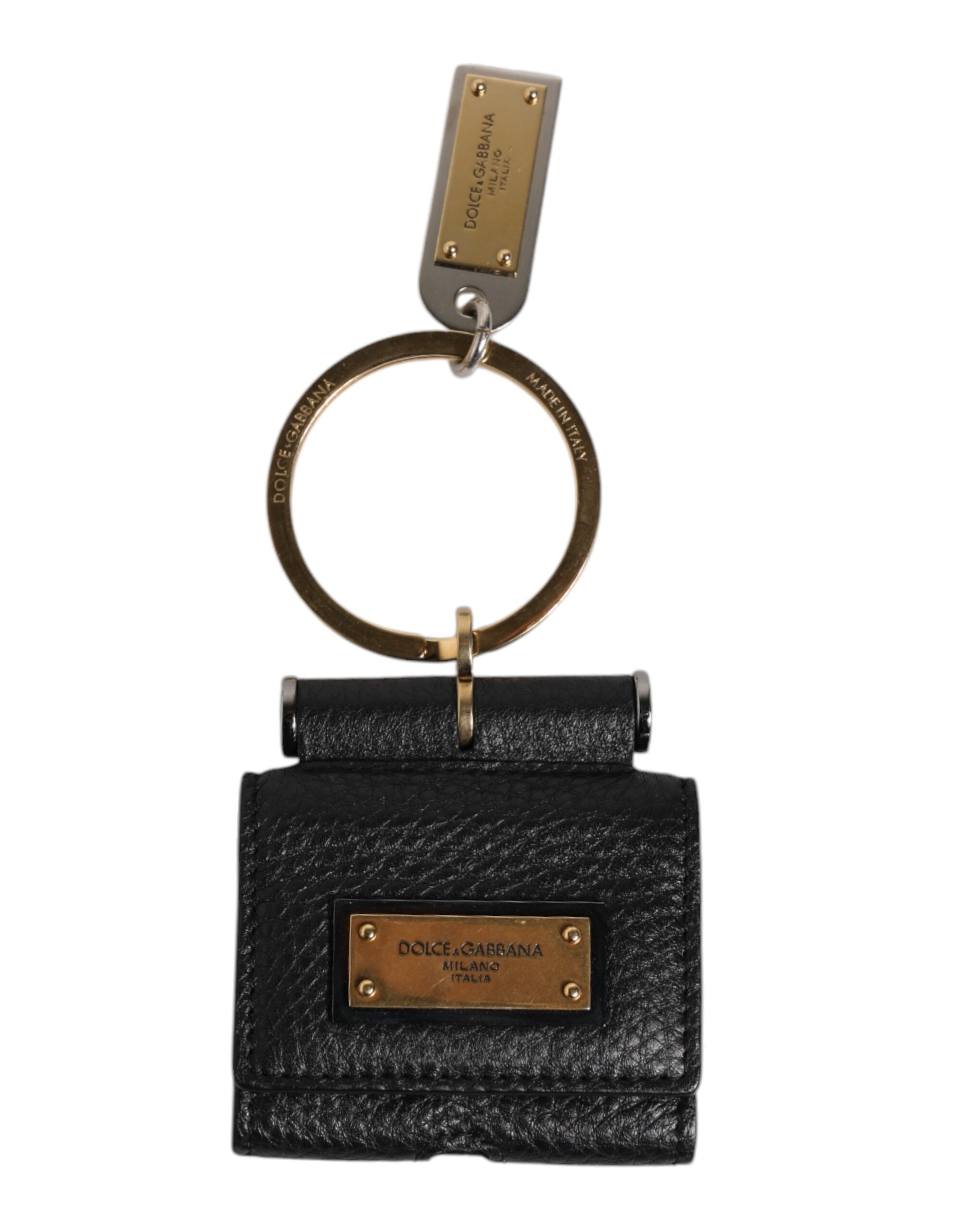 Dolce & Gabbana Leather Logo Outfito.ae