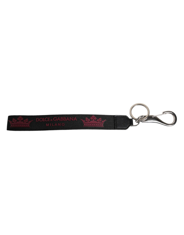 Dolce & Gabbana Leather Logo Outfito.ae