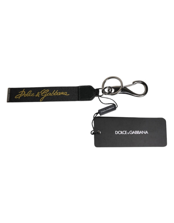 Dolce & Gabbana Leather Logo Outfito.ae