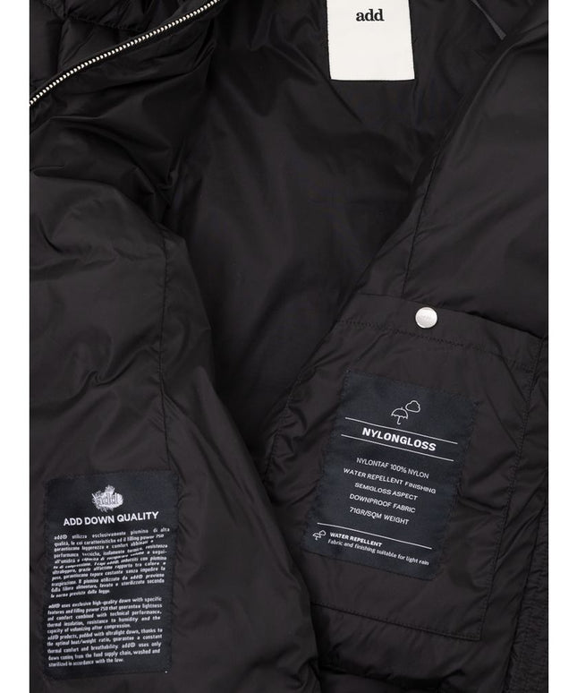 Add Black Polyamide Jackets & Coat