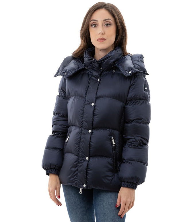 Add Blue Polyamide Jackets & Coat