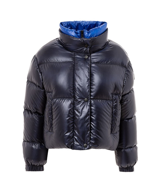 Add Blue Polyamide Jackets & Coat