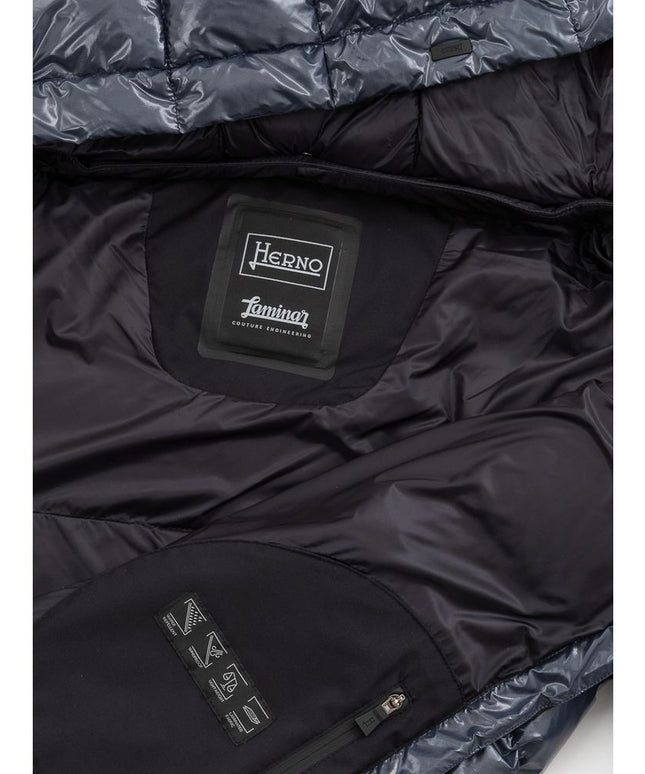 Herno Blue Polyamide Jackets & Coat