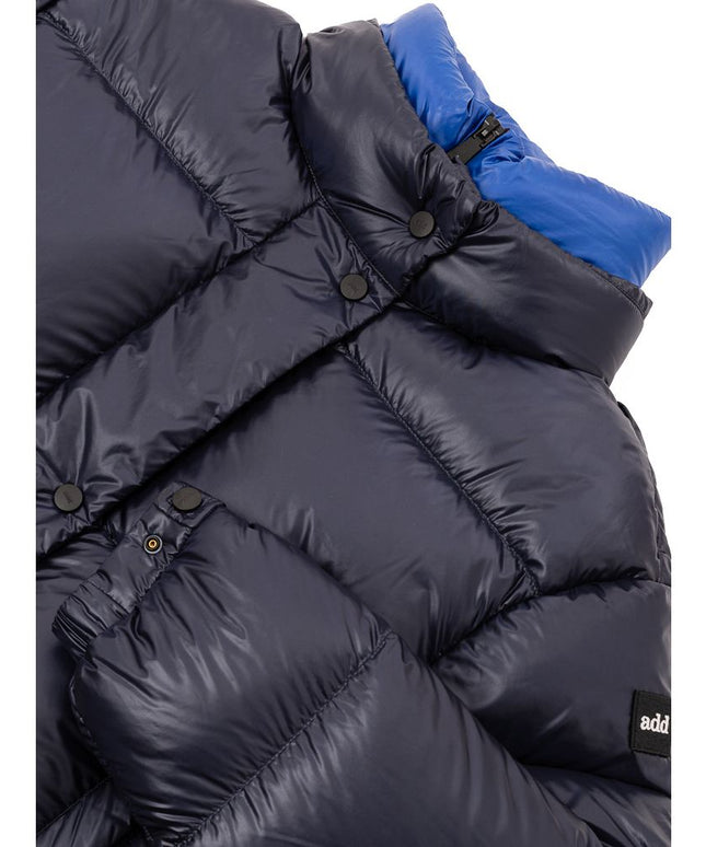 Add Blue Polyamide Jackets & Coat