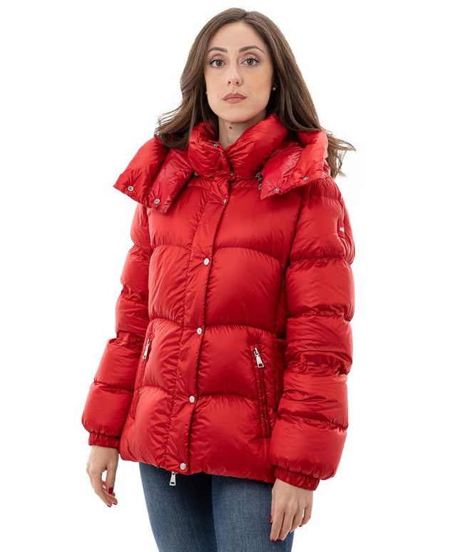 Add Red Polyamide Jackets & Coat