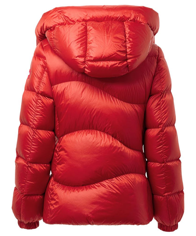 Add Red Polyamide Jackets & Coat
