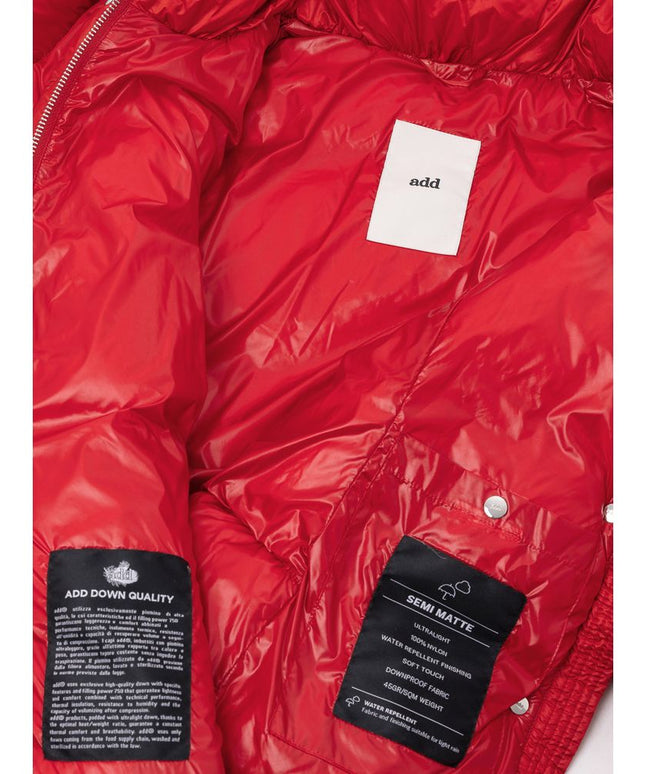 Add Red Polyamide Jackets & Coat
