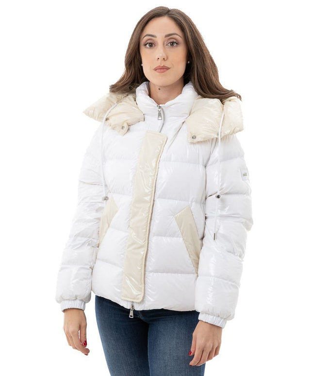 Add White Polyamide Jackets & Coat