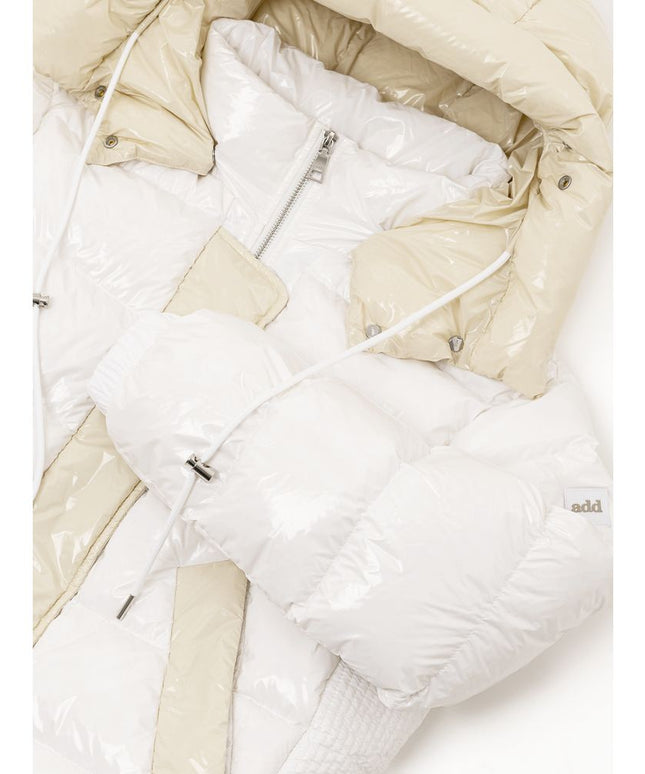 Add White Polyamide Jackets & Coat