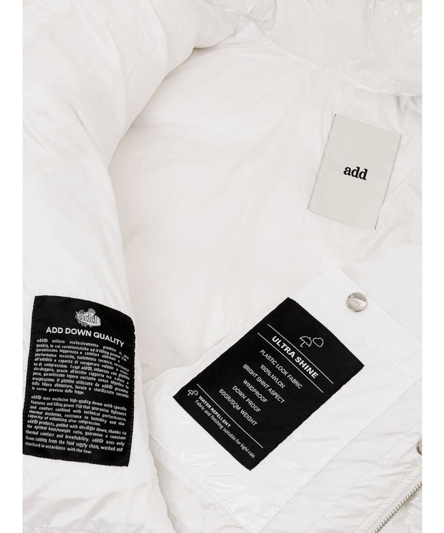 Add White Polyamide Jackets & Coat