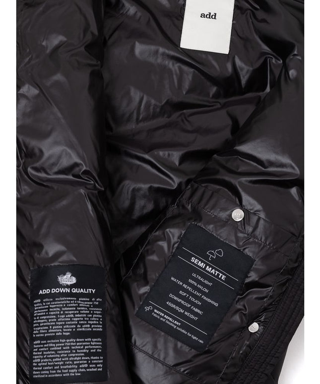 Add Black Polyamide Jackets & Coat