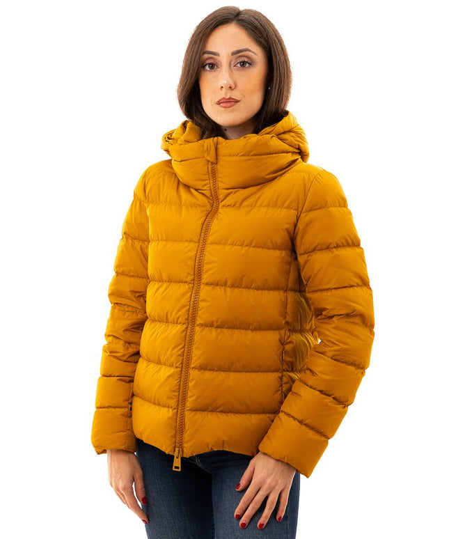 Herno Yellow Polyamide Jackets & Coat