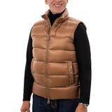 Herno Brown Polyamide Sleveless Jacket