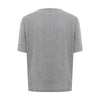 Dsquared² Chic Gray Cotton Tee for the Modern Woman