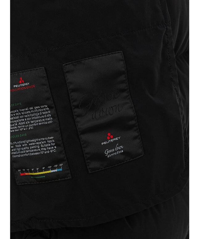 Peuterey Elegant Black Polyamide Jacket for Women