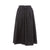 Lardini Elegant Black Polyethylene Midi Skirt