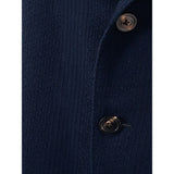Lardini Blue Cotton Blazer