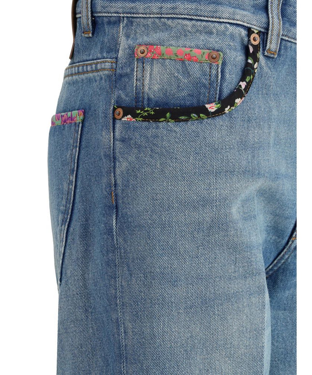 Valentino Jeans with floral details