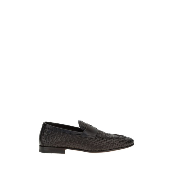 Santoni Leather Logo Outfito.ae
