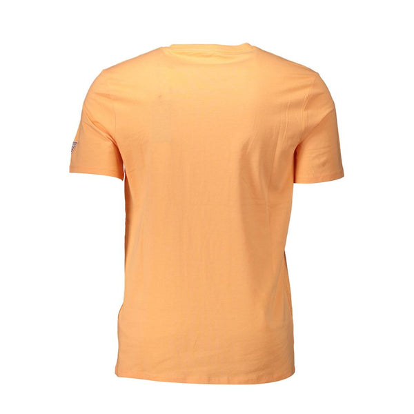 تي شيرت رجالي من Guess Jeans Orange Cotton