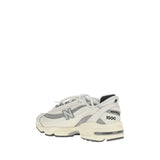 New Balance White Polyamide Athletic Sneakers