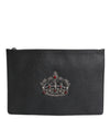 Dolce & Gabbana Leather Logo Outfito.ae