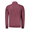 Coveri Moving Red Cotton Men Sweater